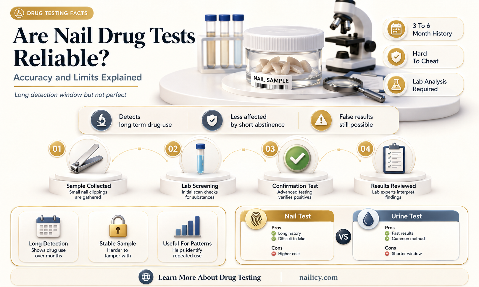 are nail drug tests accurate