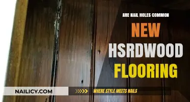 Are Nail Holes Normal in New Hardwood Flooring? What to Expect