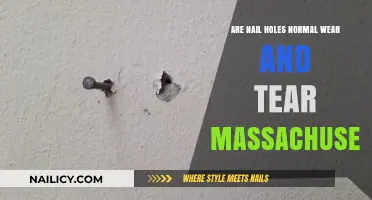 Are Nail Holes Considered Normal Wear and Tear in Massachusetts?