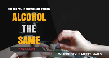 Nail Polish Remover vs. Rubbing Alcohol: What's the Difference?
