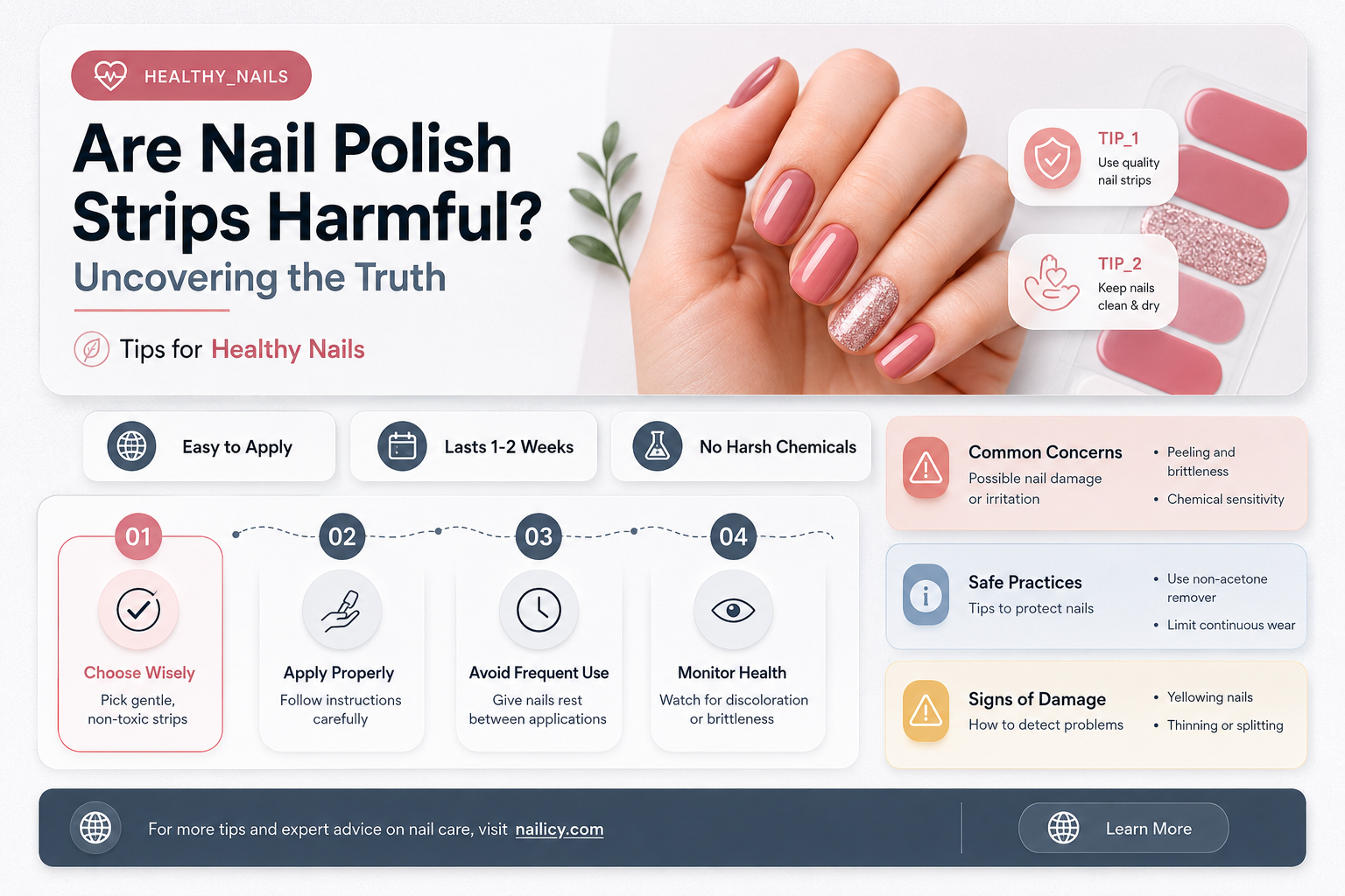 are nail polish strips bad for nails