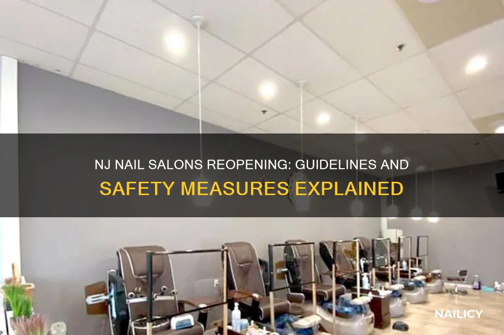 are nail salons allowed to open in nj