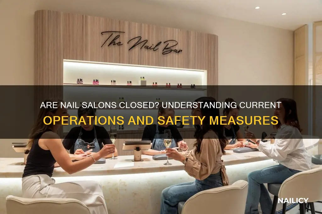 are nail salons clised