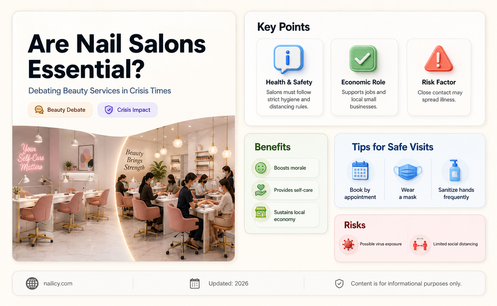 are nail salons an essential business