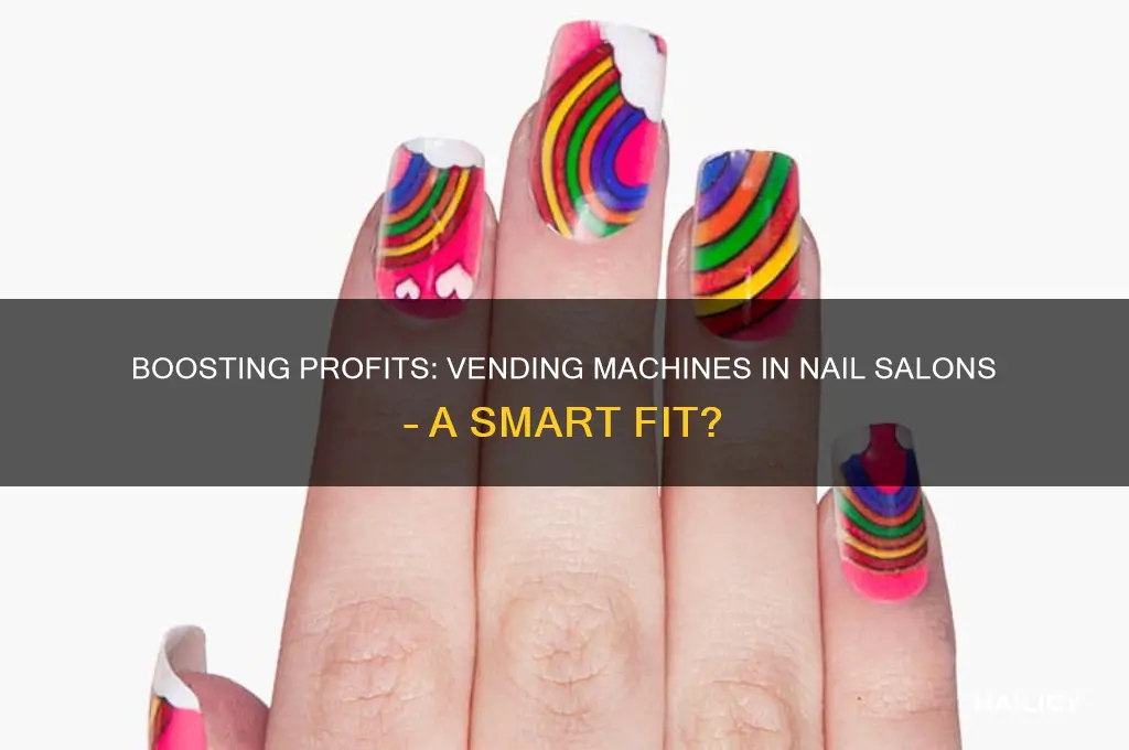 are nail salons good locations for vending machines