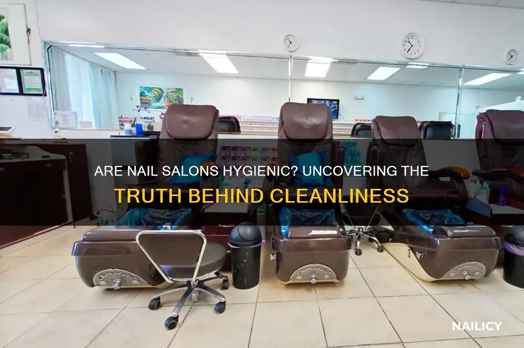 are nail salons hygienic