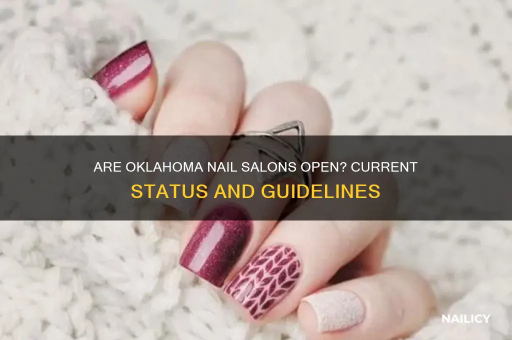 are nail salons in oklahoma open