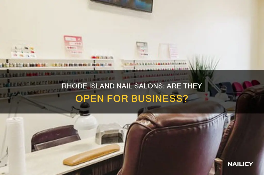 are nail salons in rhode island open
