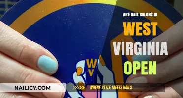 Are West Virginia Nail Salons Open? Current Status and Guidelines