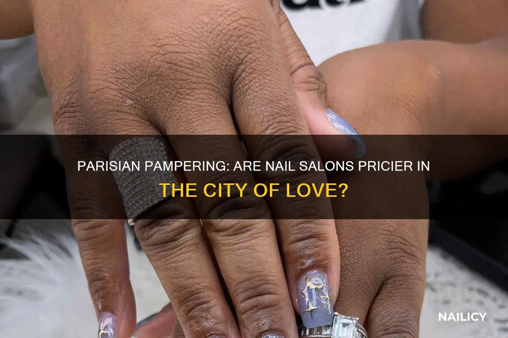 are nail salons more expensive in paris