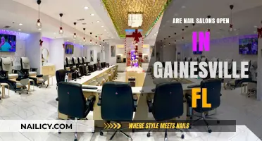 Nail Salons in Gainesville, FL: Are They Open for Business?