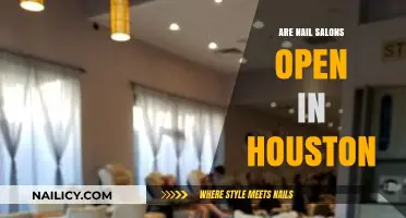 Houston Nail Salons: Are They Open for Business?