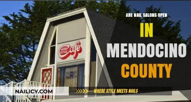 Nail Salons in Mendocino County: Are They Open for Business?