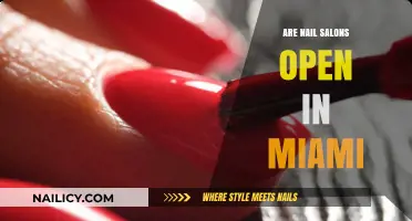 Miami Nail Salons: Are They Open for Business?