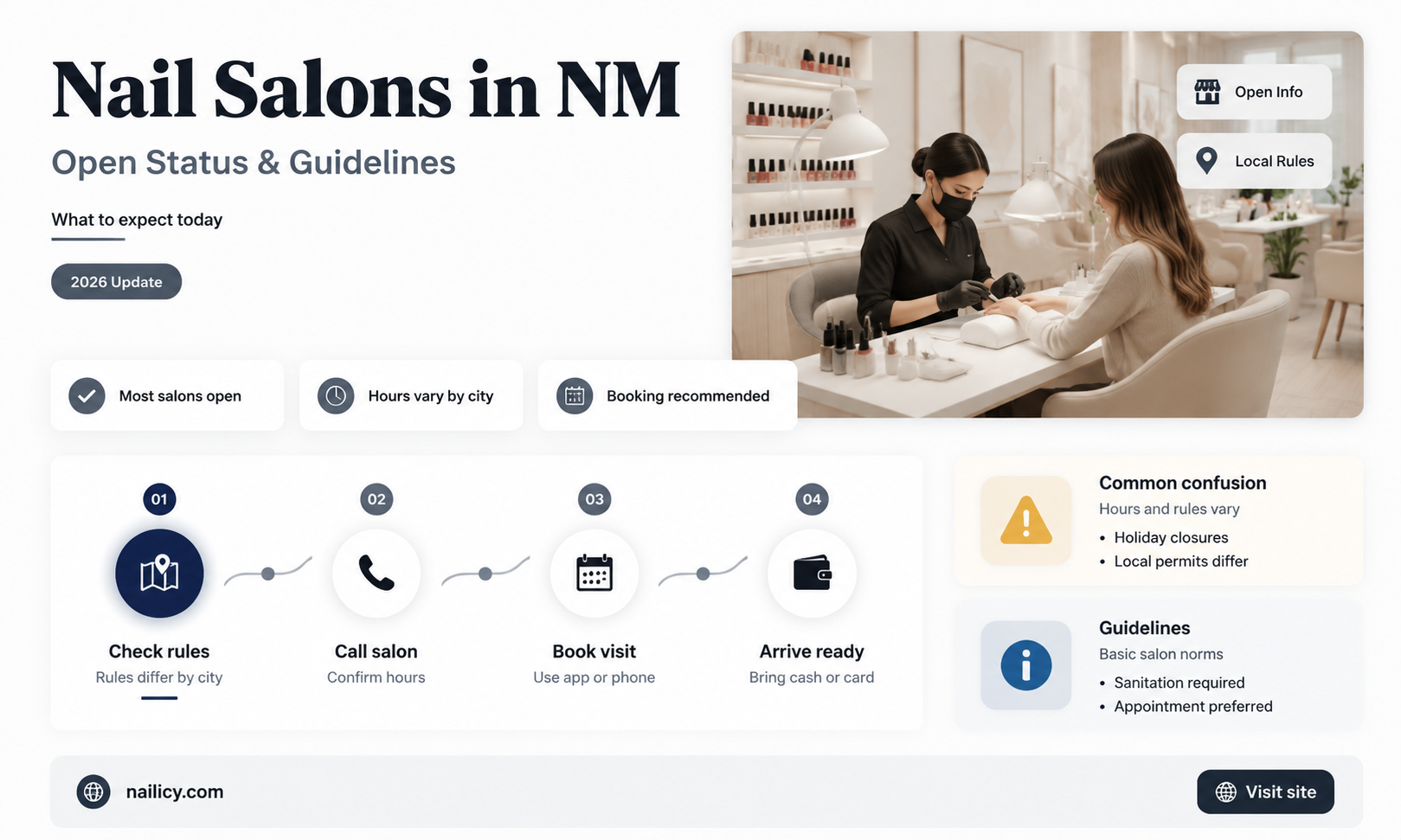 are nail salons open in nm