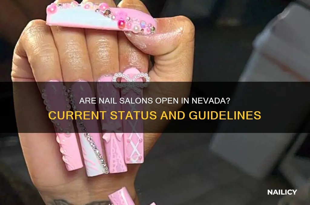 are nail salons open in nv