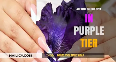 Purple Tier Restrictions: Are Nail Salons Open or Closed?