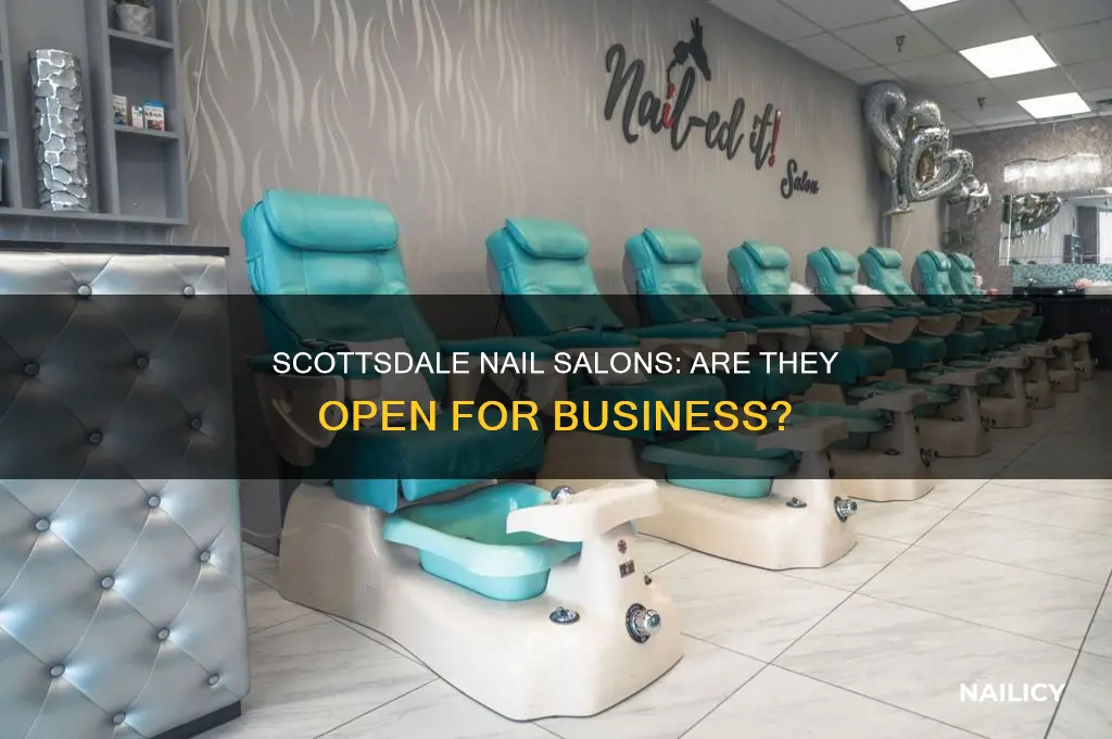 are nail salons open in scottsdale