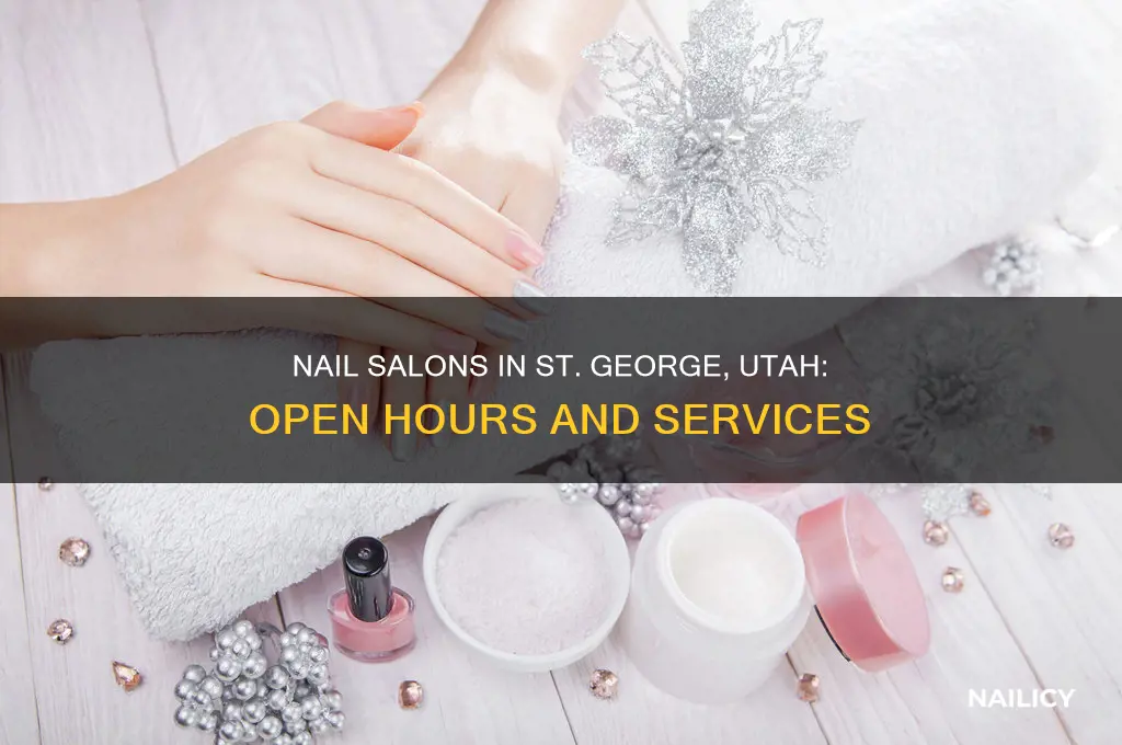 are nail salons open in st george utah