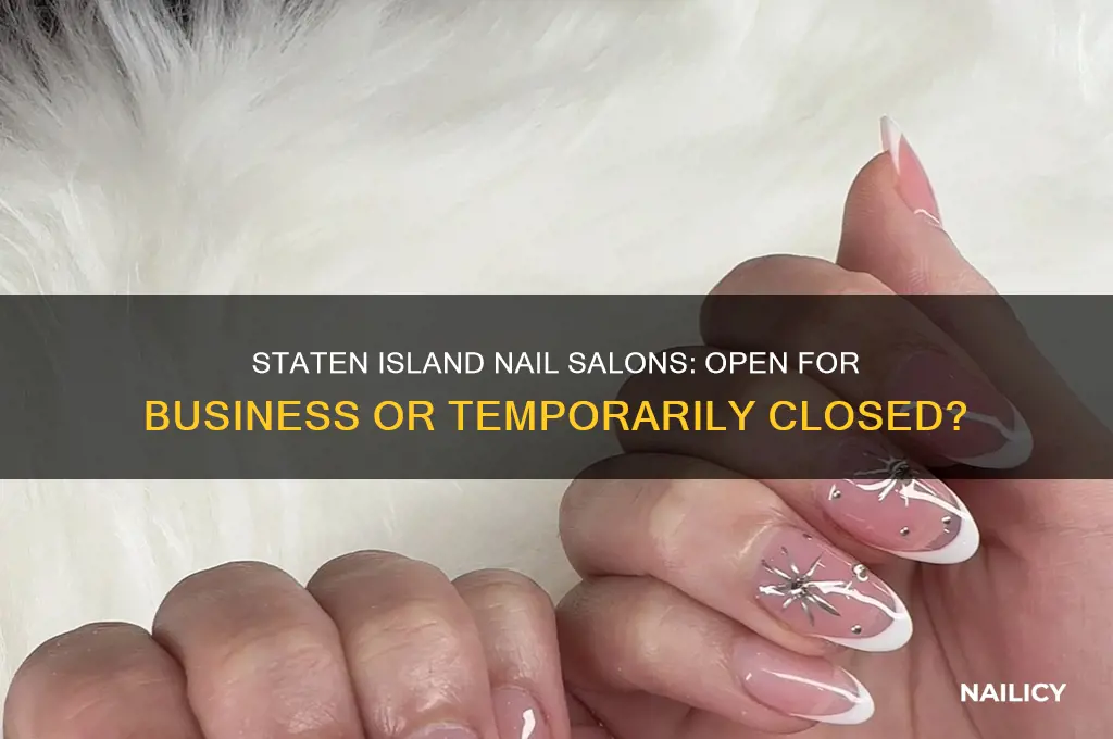 are nail salons open in staten island