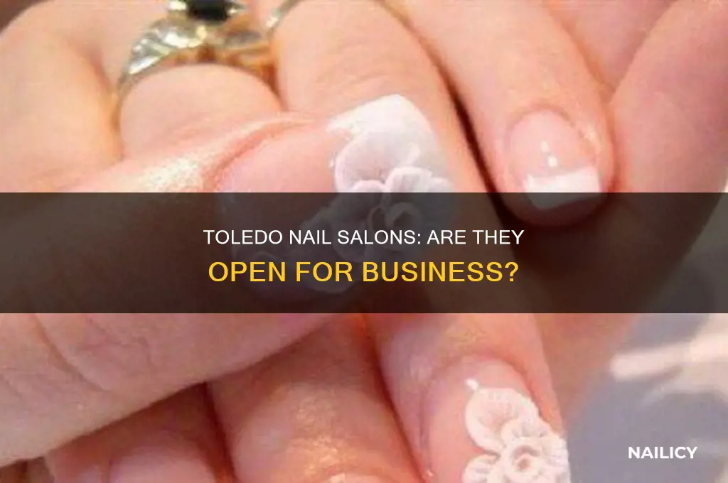 are nail salons open in toledo