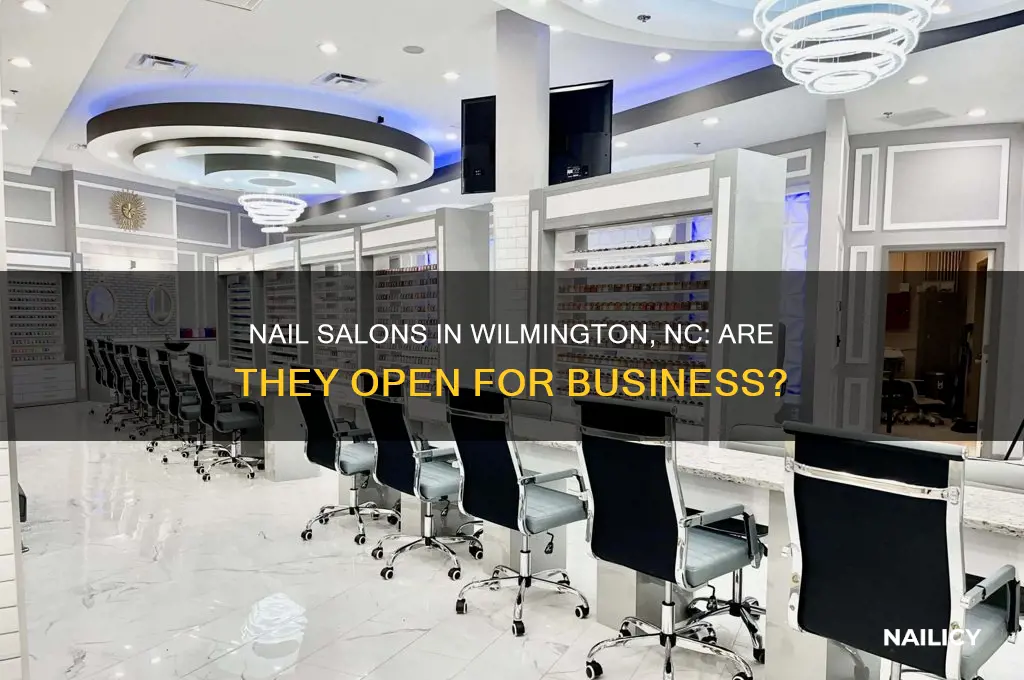 are nail salons open in wilmington nc