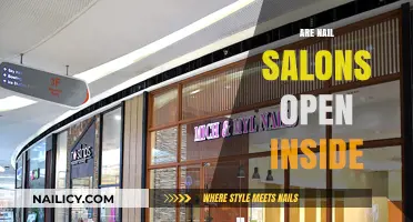 Are Nail Salons Open Inside Malls and Shopping Centers?