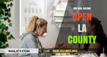 Are LA County Nail Salons Open? Latest Updates and Guidelines