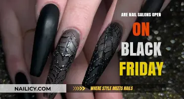 Black Friday Nail Salon Hours: Are They Open for Pampering?