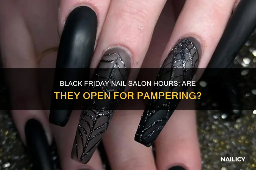 are nail salons open on black friday