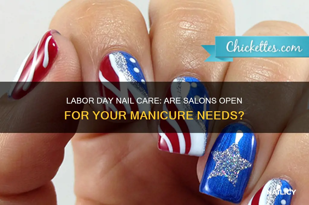 are nail salons open on labor day