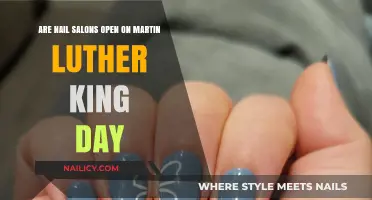Are Nail Salons Open on Martin Luther King Jr. Day?