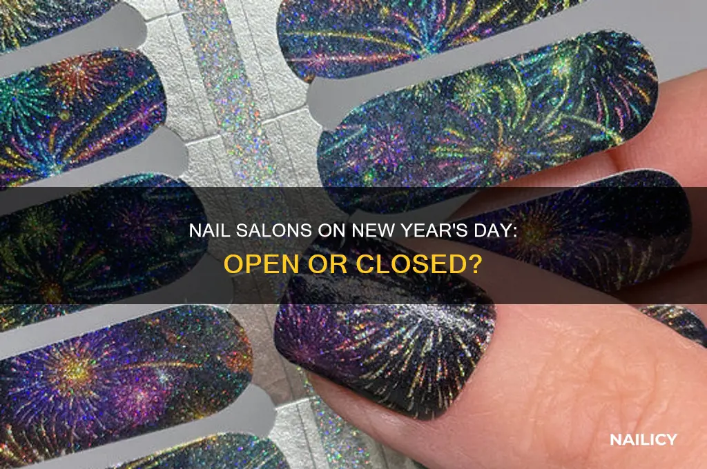 are nail salons open on new year