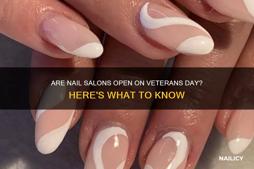 are nail salons open on veterans day