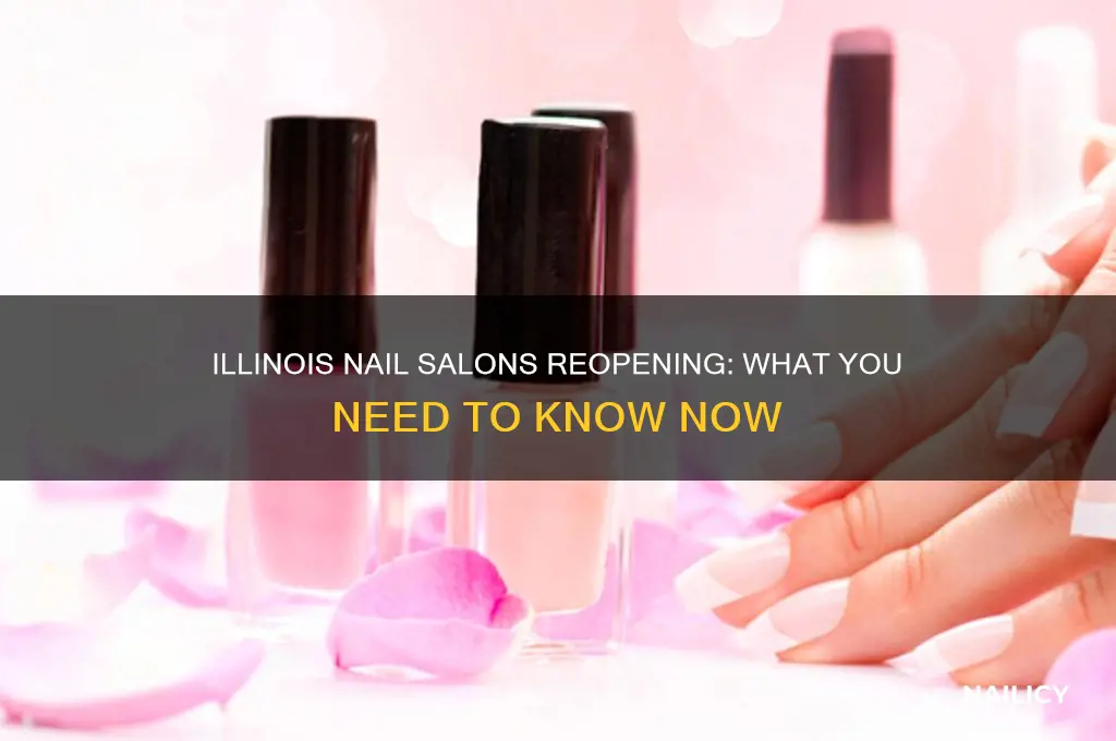 are nail salons opening in illinois