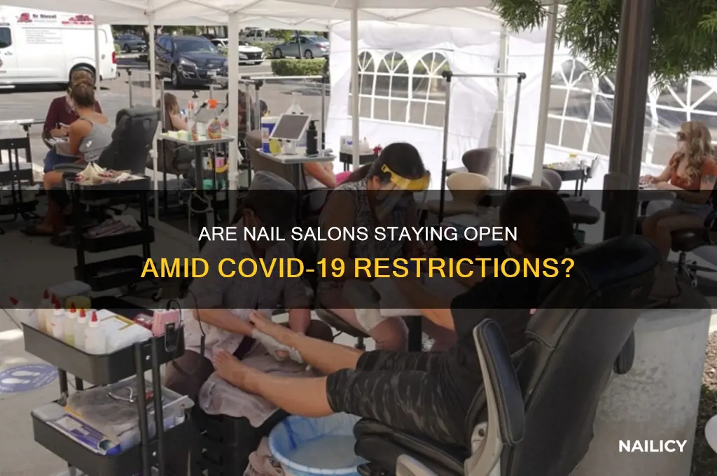 are nail salons staying open