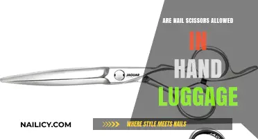 Can You Pack Nail Scissors in Your Carry-On Luggage?