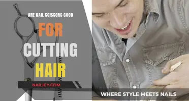 Nail Scissors for Hair: A Good Choice?