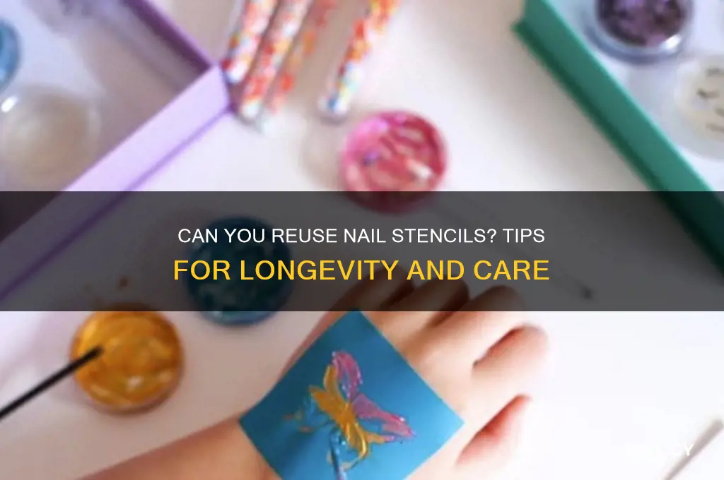 are nail stencils reusable