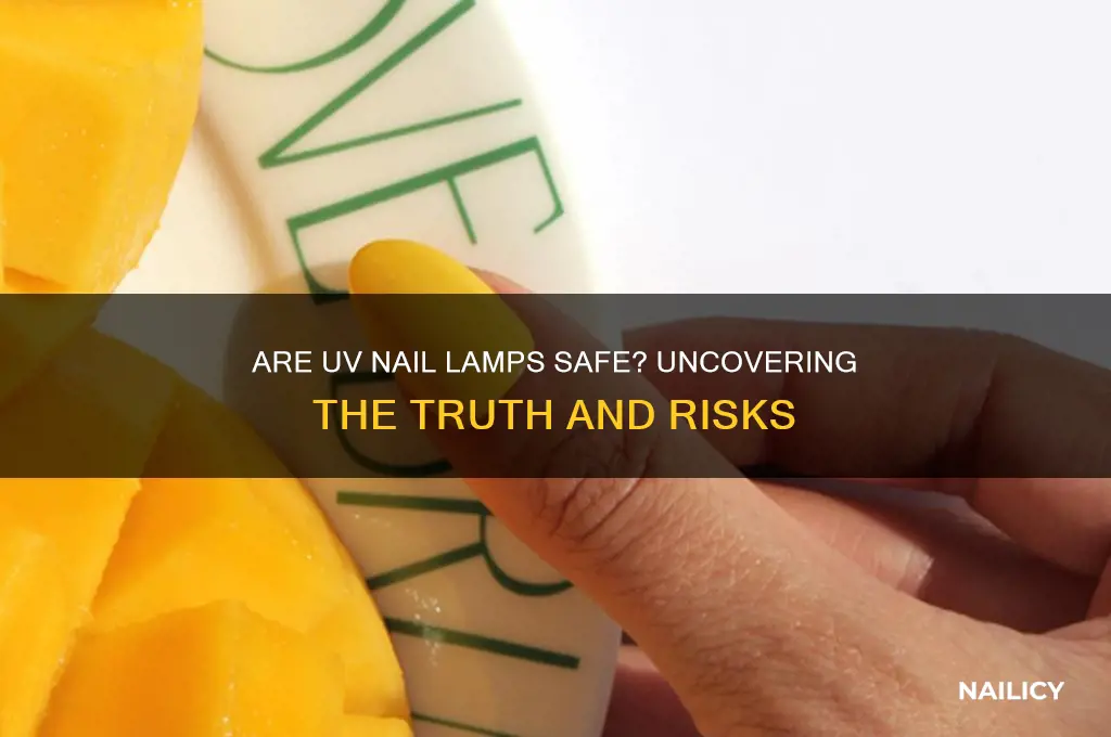are nail uv lamps safe