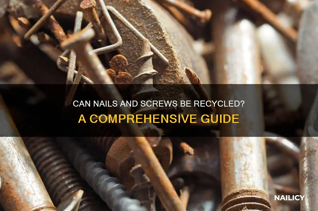 are nails and screws recyclable