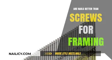 Nails vs. Screws: Which is Superior for Framing Projects?