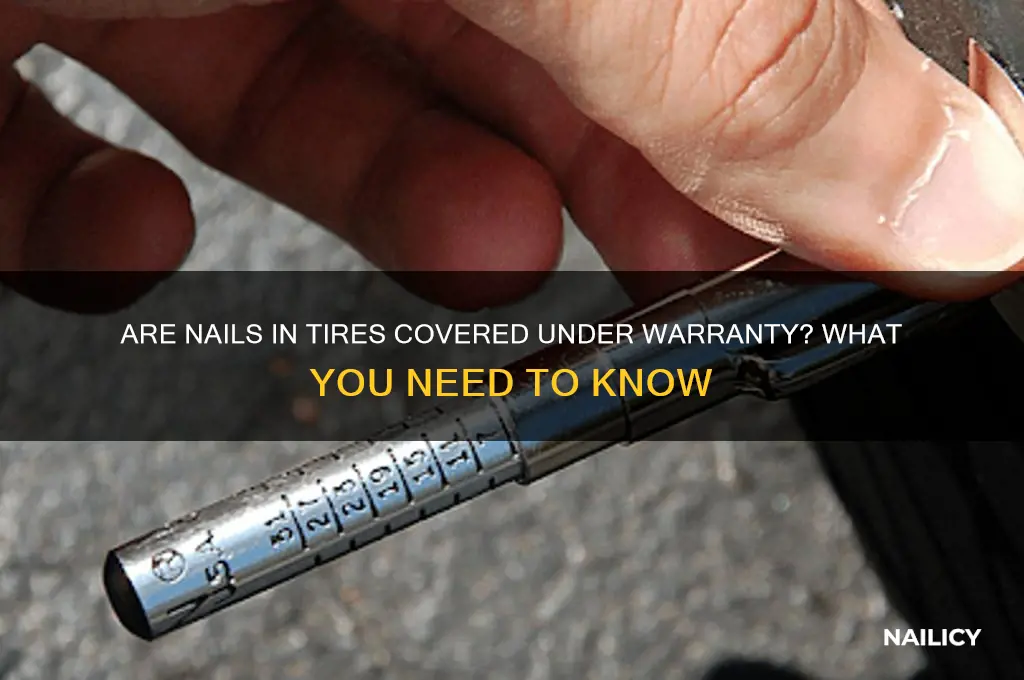 are nails in tires covered under warranty