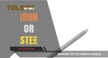 Nails Unveiled: Are They Made of Iron or Steel?