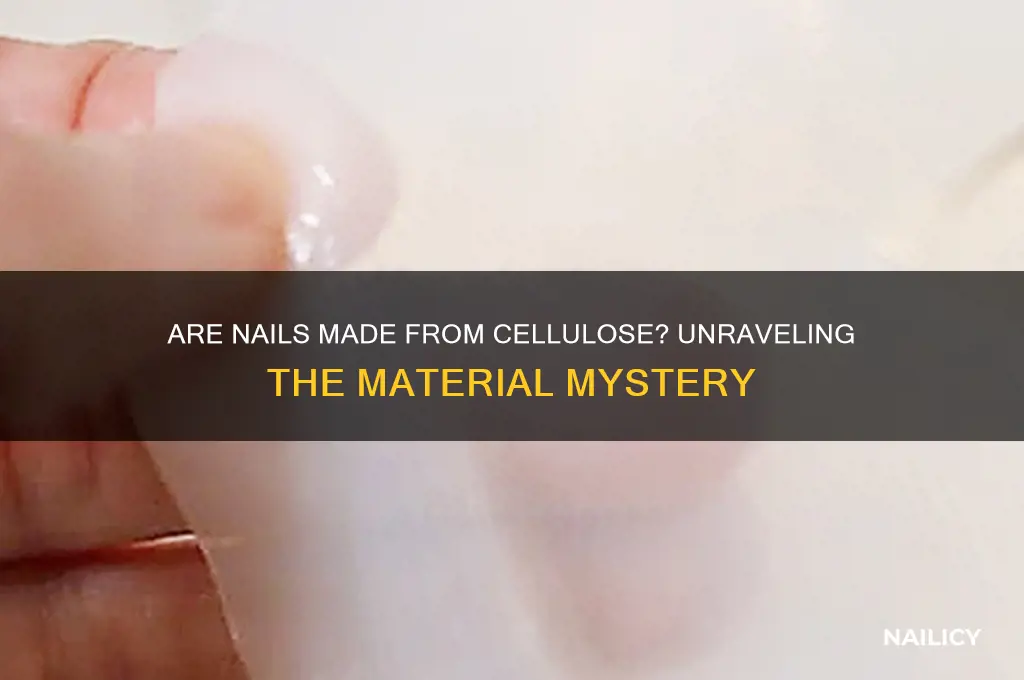 are nails made from cel