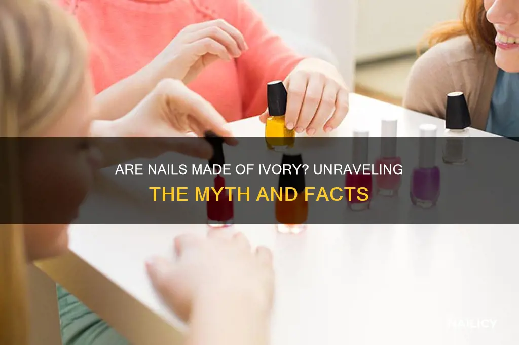are nails made of ivory