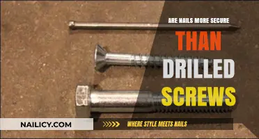 Nails vs. Drilled Screws: Which Fastener Offers Superior Security?