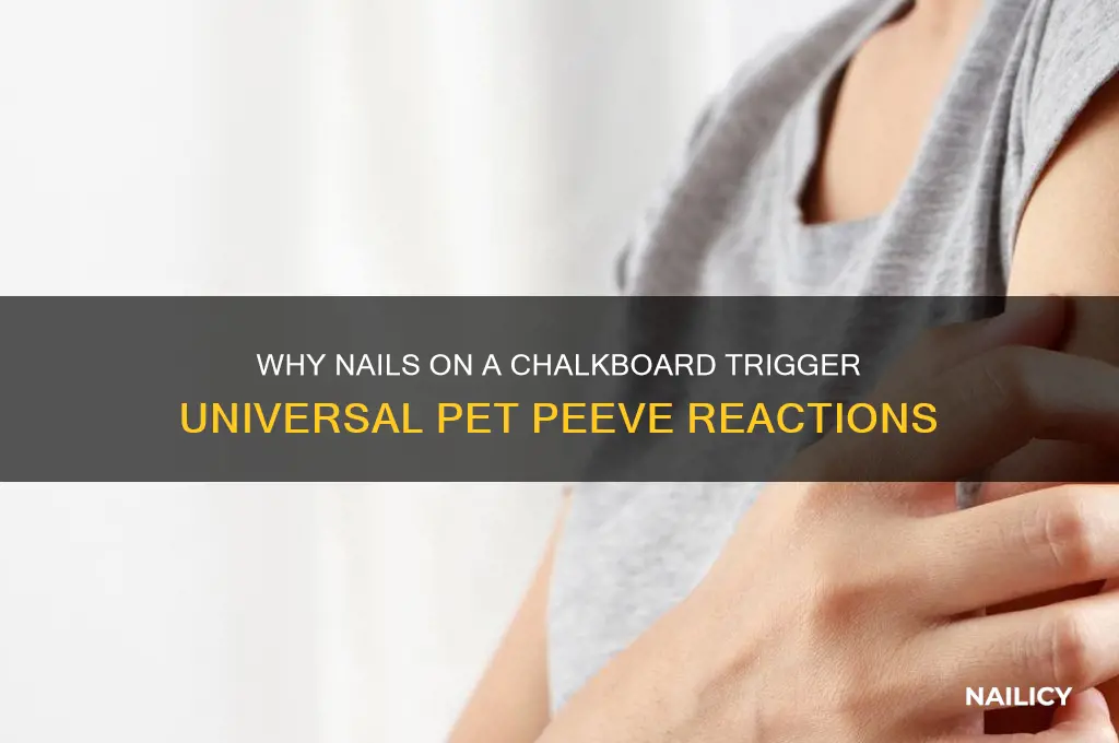 are nails on a chalkboard a pet peeve