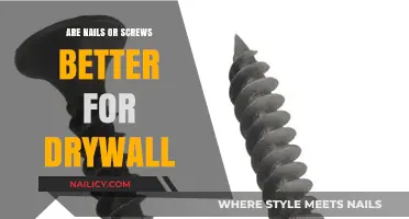 Nails vs. Screws for Drywall: Which Fastener Wins?