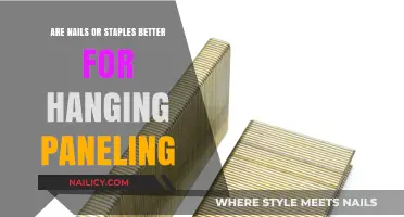 Nails vs. Staples: Which is Best for Hanging Paneling?